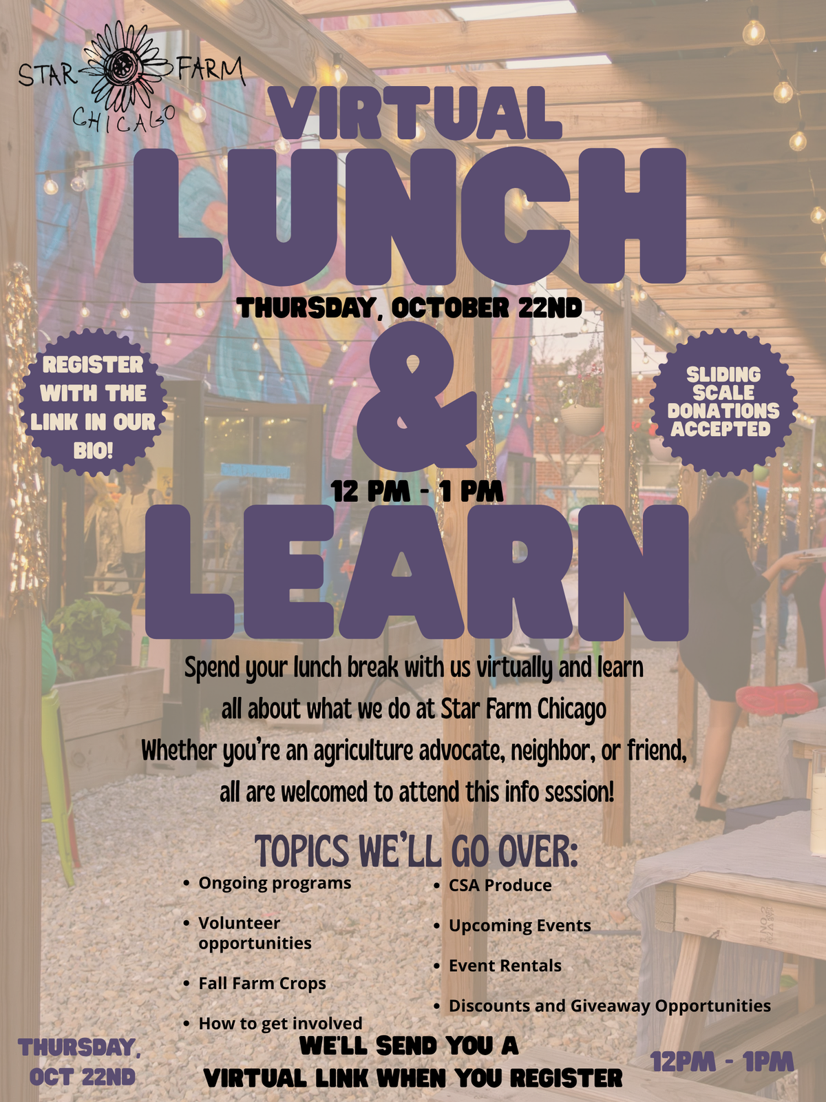 Virtual Lunch and Learn