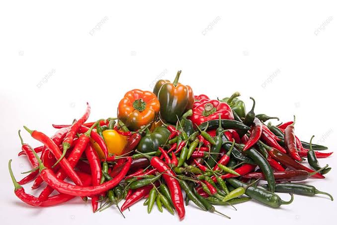 Large Container of Chili Peppers