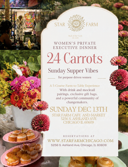 24 Carrots: Women’s Private Executive Dinner