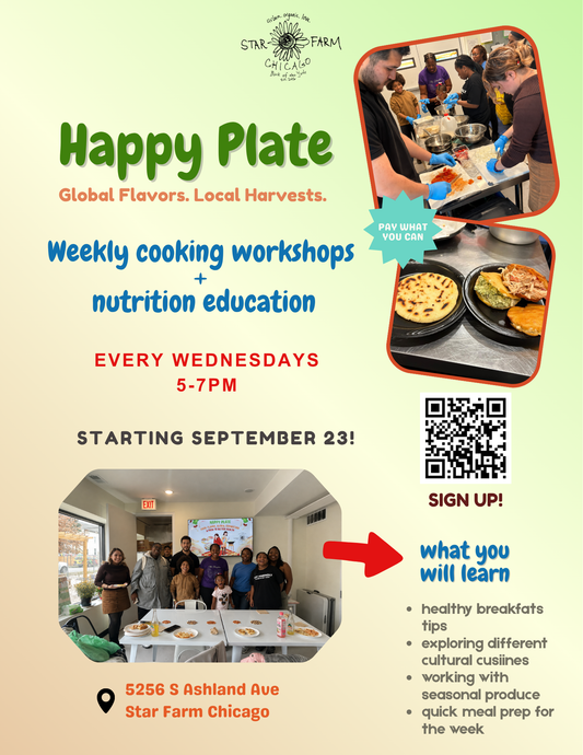 Happy Plate RSVP - Sliding Scale
