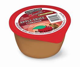 Unsweetened Cinnamon Applesauce cup