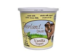 Deerland Yogurt- PLAIN - STRAWBERRY-