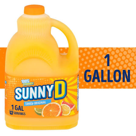 Sunny Delight Orange Juice 1 Gal